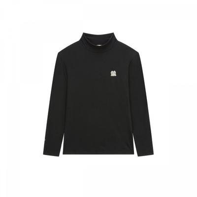 Rolling Rollie Soft Turtleneck Brown Logo