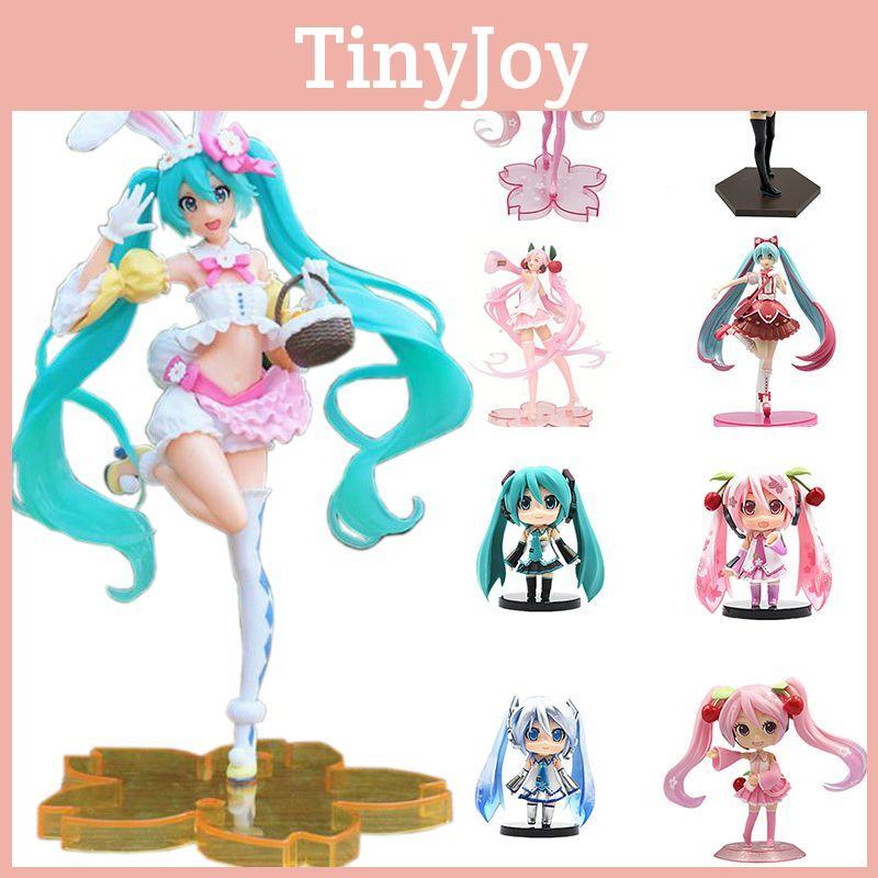 Hatsune Miku Cartoon Virtual Singer Manga Statue Figurines Stunning Collectible Model Toy