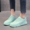 Candy Colors Sports Shoes Fashion Lace-Up Tennis Shoes Platform Femmes Sneakers Mujer Women's Vulcanized Shoes 2024 Autumn