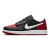 Air Jordan 1 Low Flyease GS Alternate Bred Toe Kids Sneakers Black White Gym-Red DN4639-066