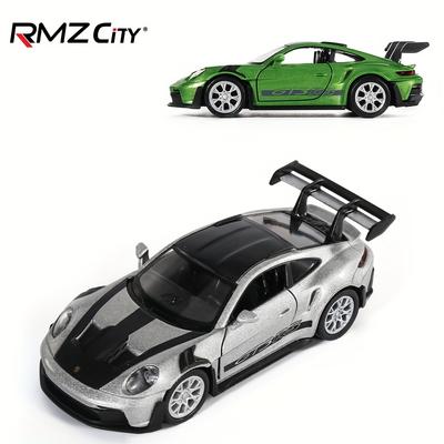 Symulacja RMZ 1:36 Alloy Porsche GT3 RS Sports Car Model Toy Car Decoration Pull Back Car Model Toy, jako prezent urodzinowy, Halloween