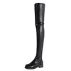 Women's Boots Trend 2026 Autumn Winter Over-the-knee Side Zipper Sexy Nightclub Long Shoes for Women Plus Size 44 Flat New Style