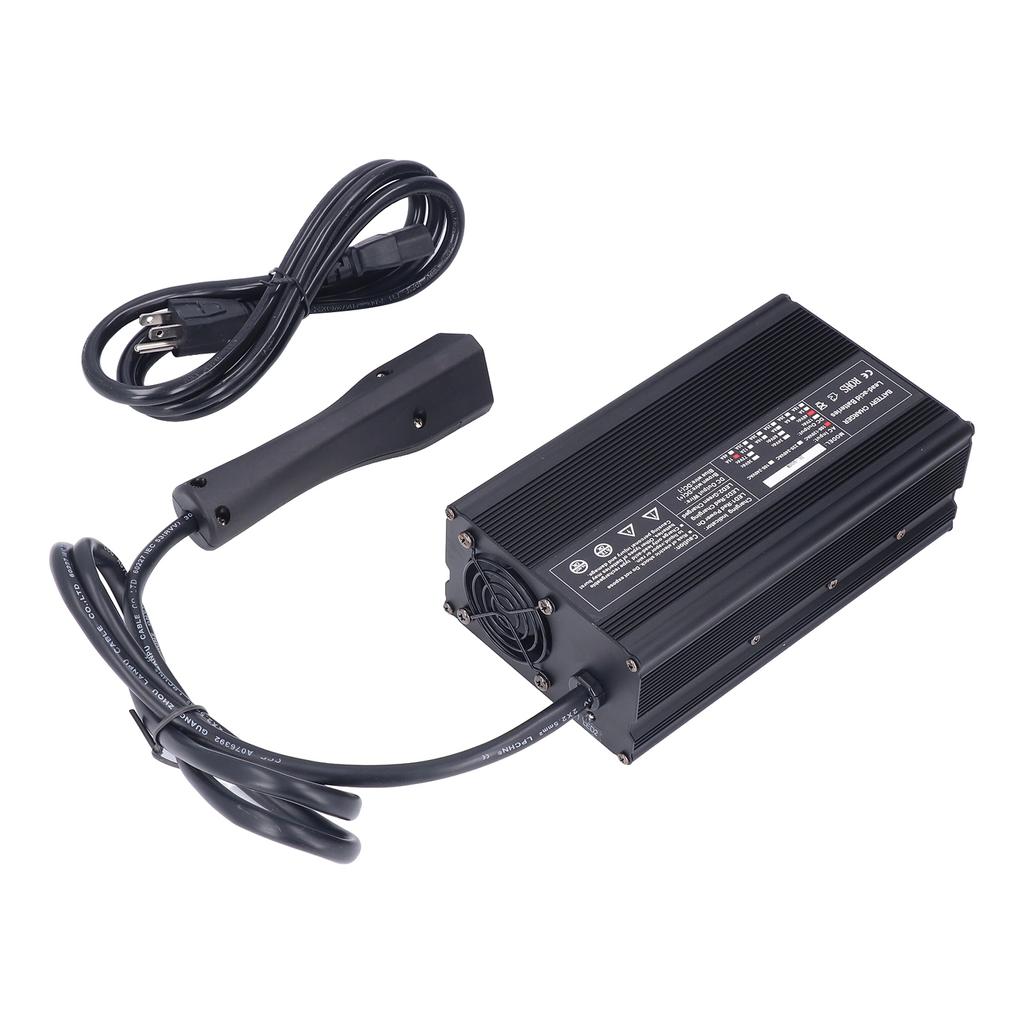 Club Car Battery Charger 48V 15A 900W Good Heat Dissipation Replacement for EZGO RXV TXT