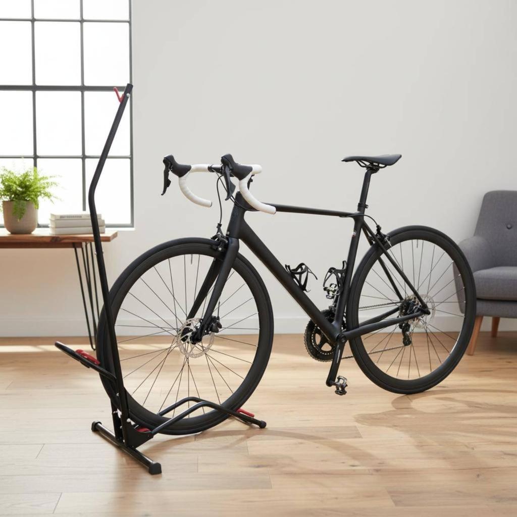 Cycle Parking Stand Heavy Duty Display Rack Adjustable for Cyclists