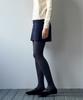 LOEIL Corduroy Short Skirt - Navy