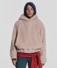 Pogme Fleece String Hoodie_Beige