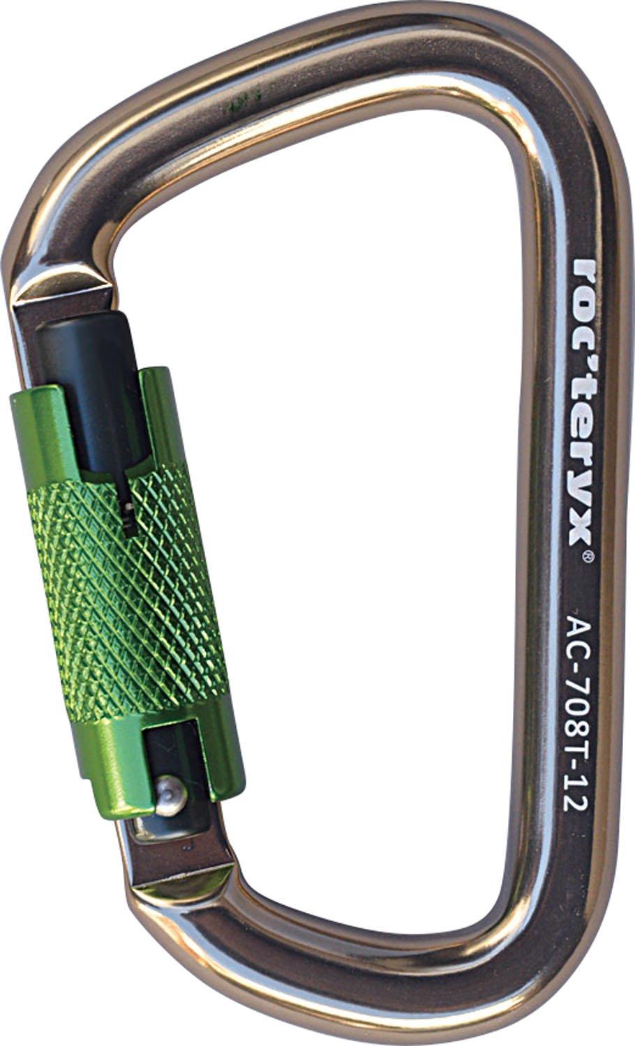 

Climbing Jura Thirty Quick Silver Roc teryx Carabiner, Duralumin, 30kN, Lock, Amber, RTAC708T,