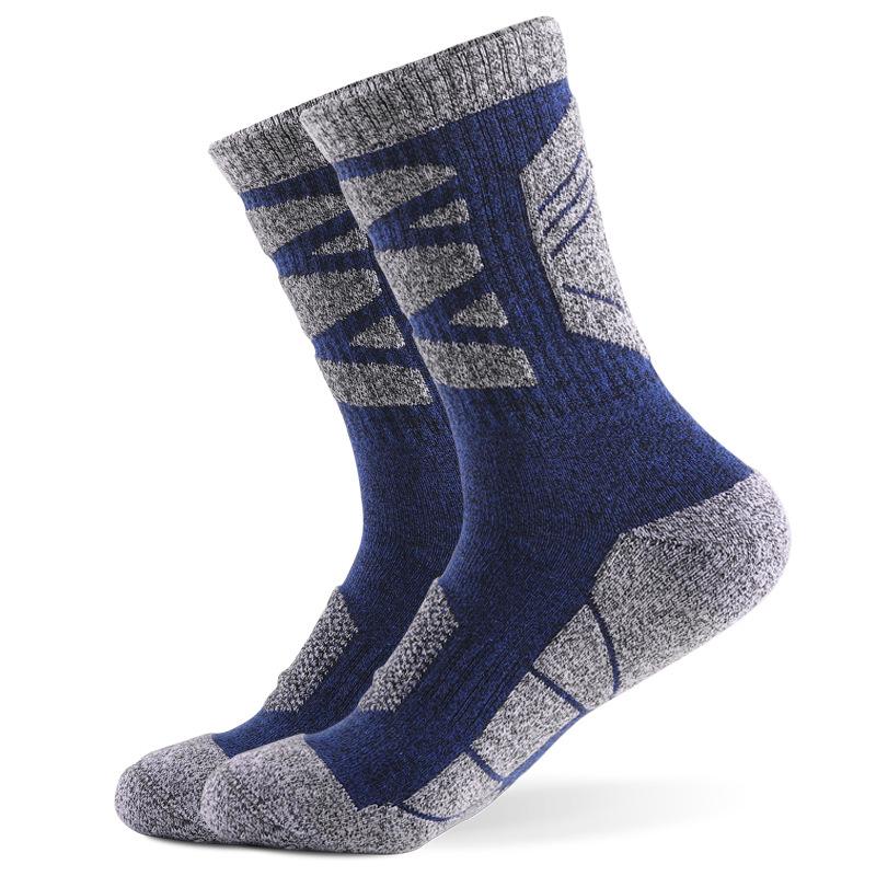1/5 Pairs Winter Thicker Warm Socks Cotton Male Men Women Socks Solid Socks Knitting Thermal Socks Against Cold Snow Terry Socks