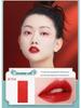 Lan Yi Long-Lasting Waterproof Matte Lipstick - Cinnamon Milk Tea Bean Paste Color, Non-Stick, Non-Fading.