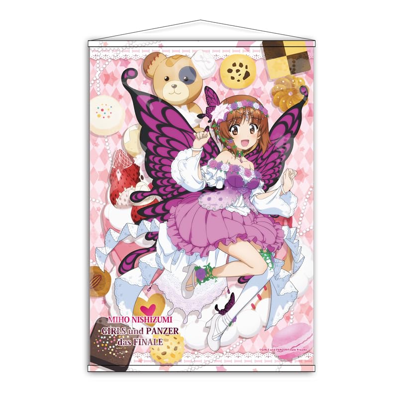 

Girls Panzer Final Chapter Nishizumi Miho Original B2 Tapestry Fairy &