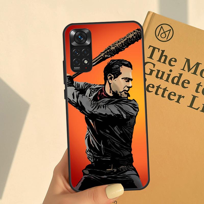 The Walking Dead Negan Case For Xiaomi Redmi Note 10 Pro Cover For Redmi Note 11 Pro 8 9 10S 11S 10A 10C 9A 9C 9T