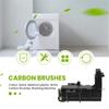 2Pcs Washing Machine Motor Carbon Brush for Whirlpool Hoover Candy Ceset