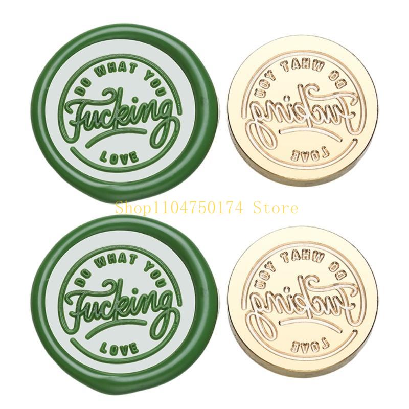 Seal Stamp Head Replacement Antique Embossed Sealing Stamp Head for Envelope top sale