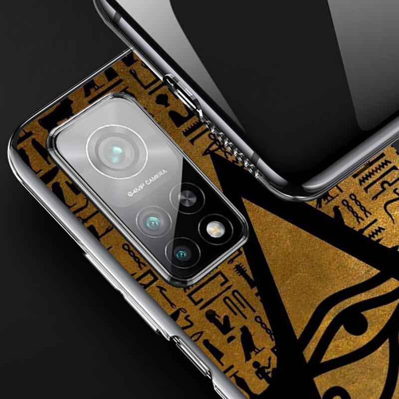 Sacred Eye of Horus Egypt Fresco Phone Case For Xiaomi Redmi Note 15 14 13 12S 12 11 Pro Plus 14S 11S 11E 10 10S 11T 5G Personal