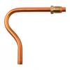 Easy To Replace Exhaust Tube for Air Compressor In Silver Tone Aluminum