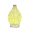Wood Weave Vase Humidifier Aromatherapy Household Vase Air Humidifier Ultrasonic Mute Colorful Humidifier Spray Instrumen