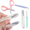 1 Stück Werkzeug Pinzette Schere Näh Faltschere Schneider Schere Stickerei Handarbeit Schneidepinzette Zange Krawatte Reißverschluss Basteln