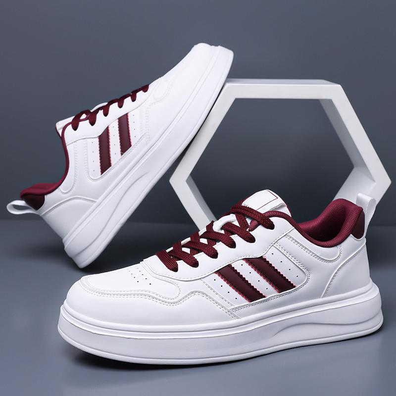 Lan Fengu Spring New Sports Shoes Breathable Men's Shoes Korean Edition Trendy British Thick Soled Men's Shoes Mesh Breathable Men's Shoes