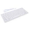 Type C Wired Keyboard Quiet Lightweight Silent Chocolate Key Small Wired Keyboard for Computer PC Laptop