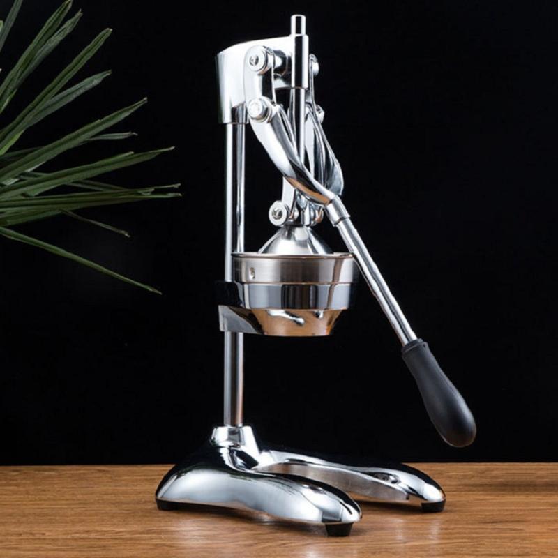 304 Stainless Steel Juicer for Lemon and Oranges Manual Juice Extractor with Ergonomic Handle Home Juice Squeezer