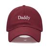Daddy Embroidered Baseball Cap for Women Men Fashion Adjustable Soft Cotton Dad Hat Unisex Classic Golf Caps