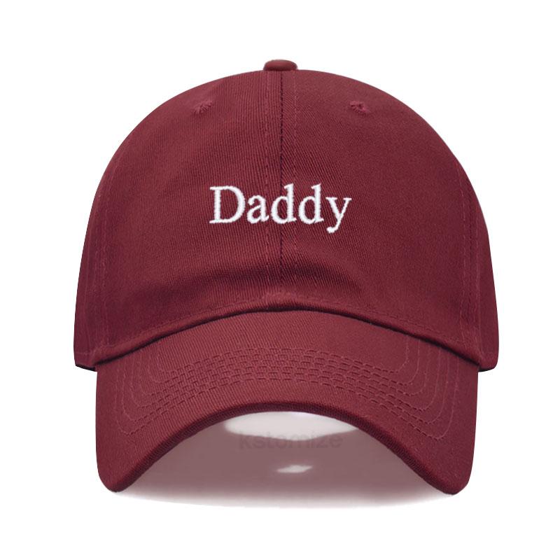 Daddy Embroidered Baseball Cap for Women Men Fashion Adjustable Soft Cotton Dad Hat Unisex Classic Golf Caps