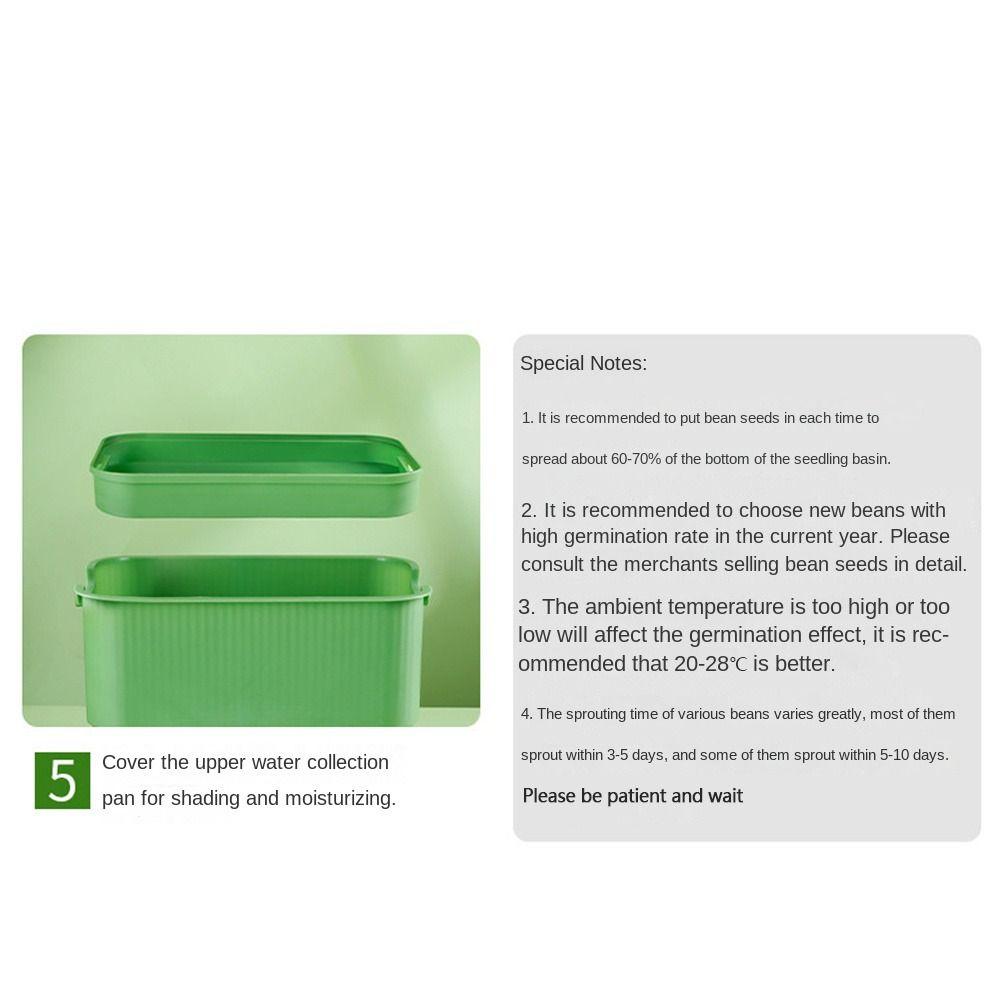 Soilless Cultivation Sprouts Growing Tray Horticultural Tool Sprouting Tray Hydroponic System