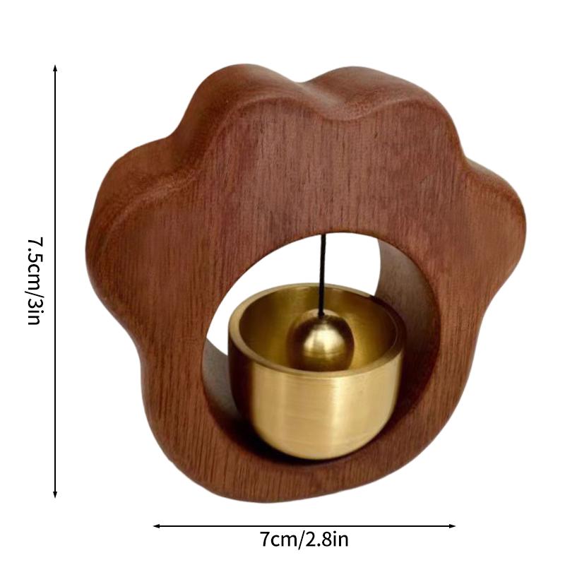 Cat Paw Doorbell Japanese Room Decor Outdoor Wind Chimes Wall Hanging Pendants Accessorie Wind Music Bell Christmas Decoration