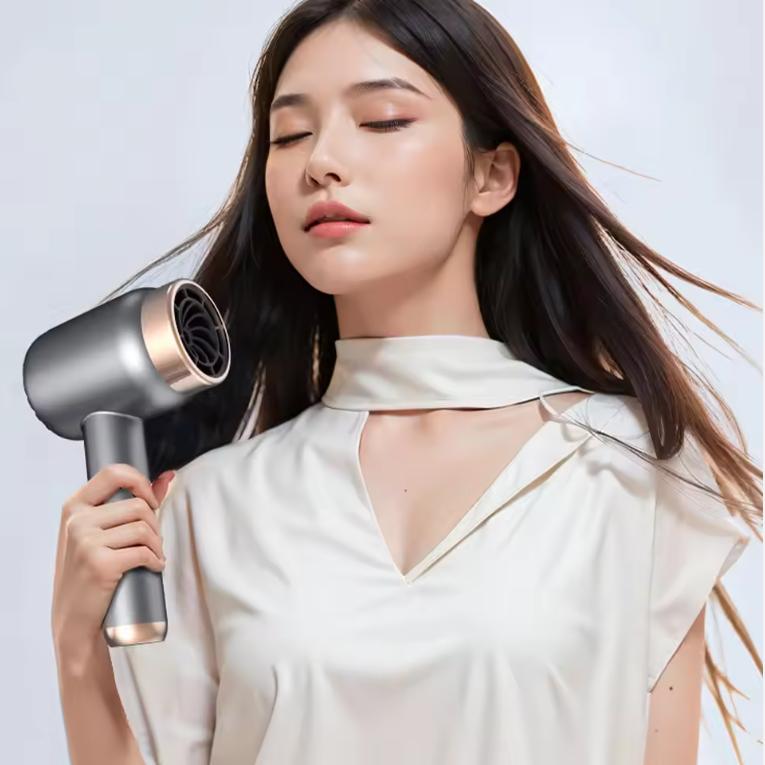 USB Charging Cordless Hair Dryer Travel Wireless Hair Dryer Home Rechargeable/Plug-In Negative Ion Hair Cold Portable Dormito