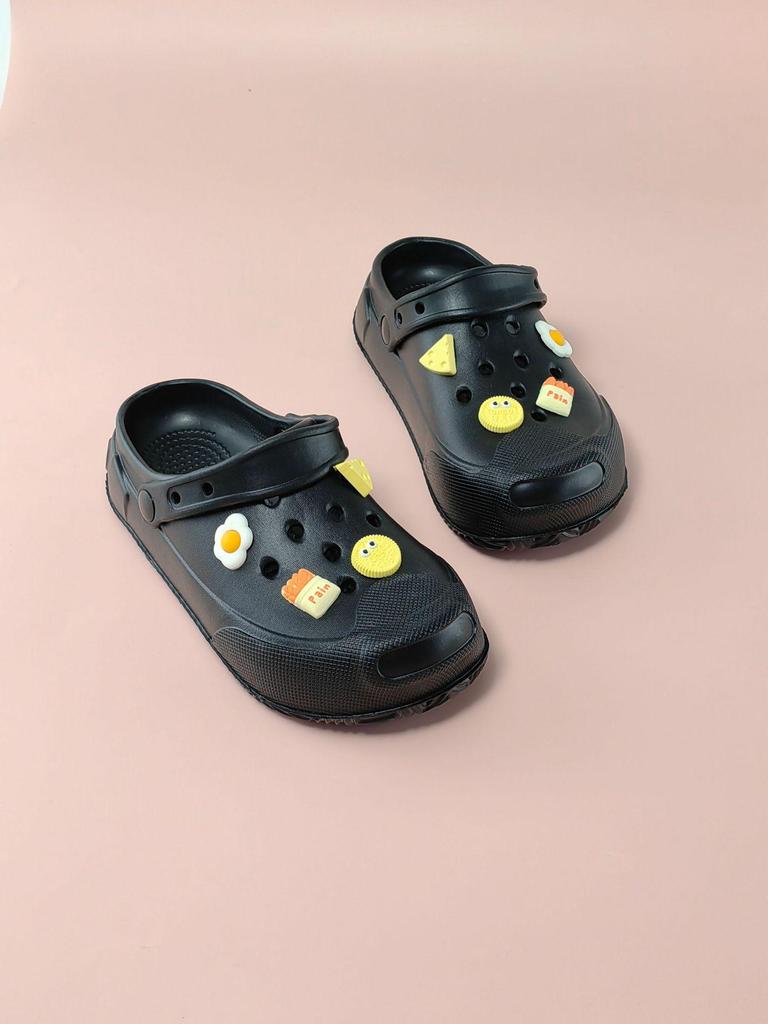 2025 Summer Women's Thick Sole Hole Sandals & Slippers - Cute, Height-Boosting Beach Footwear