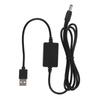 1.2m USB 5V To DC 8V Voltage Booster Cable Step Up Voltage Converter Power Cable for Camera Desk Lamp Loudspeaker DC5521