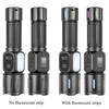 2026 New Waterproof LED Flashlight, Powerful USB Type-C Rechargeable  Flashlights with Magnet, Side Light, 9 Modes for Home Outdoor Emergency
