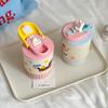 Leak Proof Stainless Steel Coffee Cup Cartoon Insulated Cup Cute Car Water Cup  Office