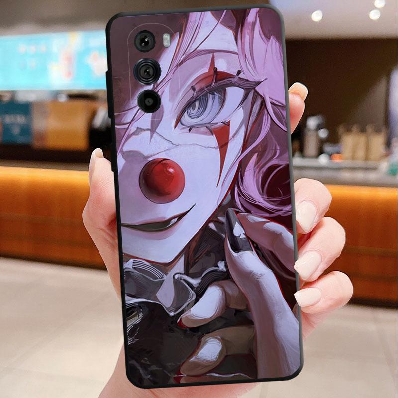 Phone Case For Motorola Edge 60 50 40 Pro 60 50 40 30 Ultra Neo Fusion Moto G Stylus G Anime Girl Art Horror Eyes