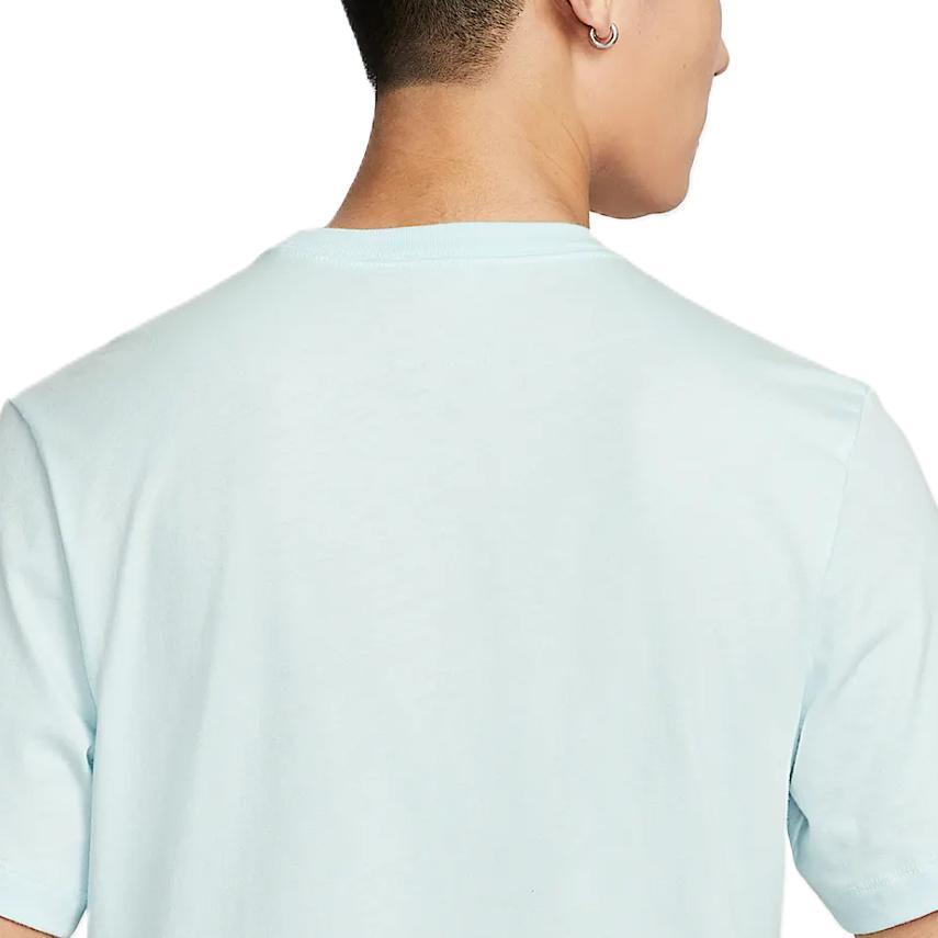 New Nike Sportswear SS25 T Shirt Men's Aqua Blue AR5005-474