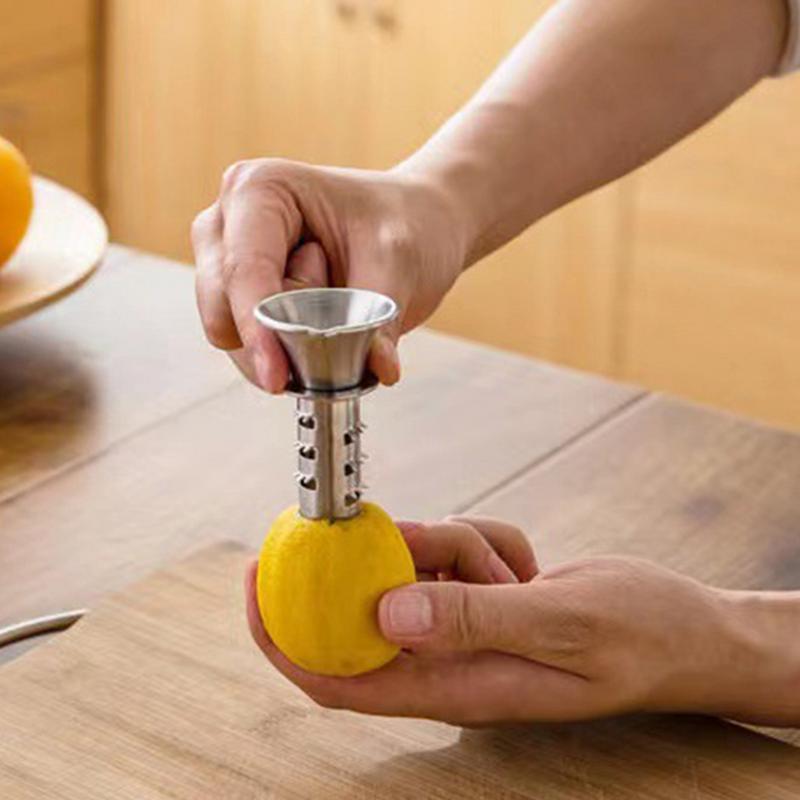 Juice Squeeze Manually Lemon Squeezer Stainless Steel Fruit Tool For Lemon Orange Limes Citrus Hand Juicer Kitchen Tools