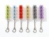Transparent Button Decompression Toy Mechanical Keyboard 4 Keys Luminous Decompression Keycap Keyboard Keychain Decompression Button