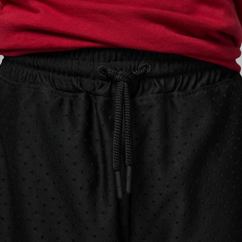 Jordan Logo Print Mesh Basketball Shorts Kids Bottoms Black DV0425-010