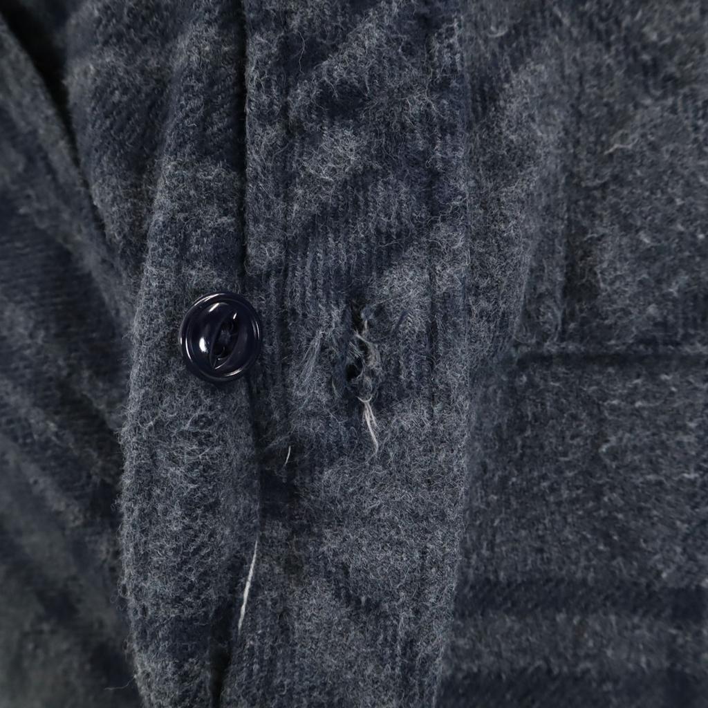 ENGINEERED GARMENTS Check Pattern Long Sleeve Shirt XS Gray Men's Used