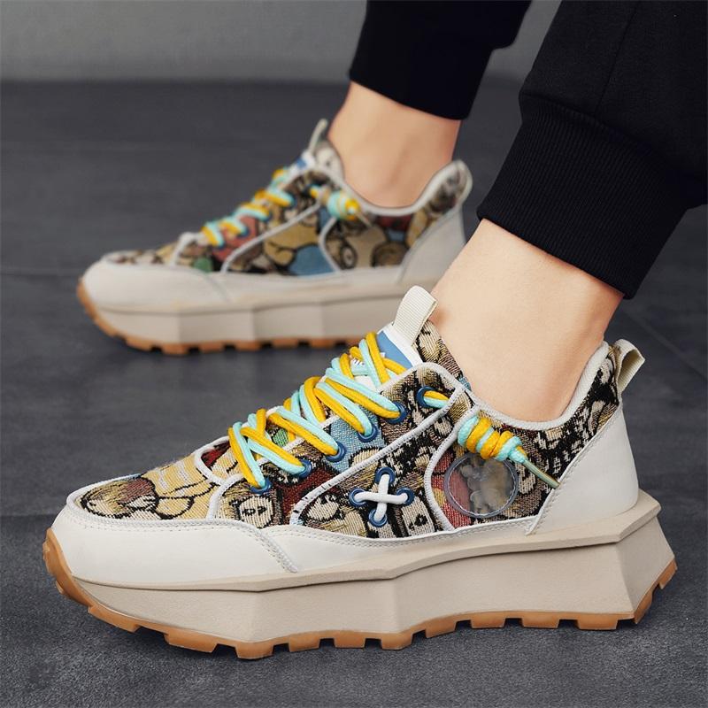 2024 New Shoes For Men Sneakers Male Casual Mens Shoe Tenis Luxury Shoes Trainer Race Breathable Shoes Fashion Loafers Running