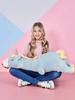 Non-Toxic Hug Pillow Pink Unicorn Plush Toy Giant Stuffed Animal Soft Long Pillow Sleepig Unicorn Blue Appease Doll For Kids Children Gifts