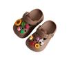 DIY Crocs Decoration Kit: Detachable Cartoon Buckles with Cute Sunflower & Ladybug Designs for Kids