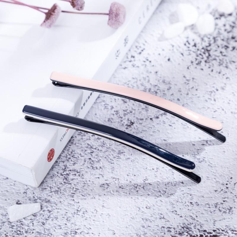 8,5cm Lange Acetat Haarklammern Rosa Haarspangen Schiebeklammern für Mädchen und Frauen Kopfschmuck Haaraccessoires Haarspangen