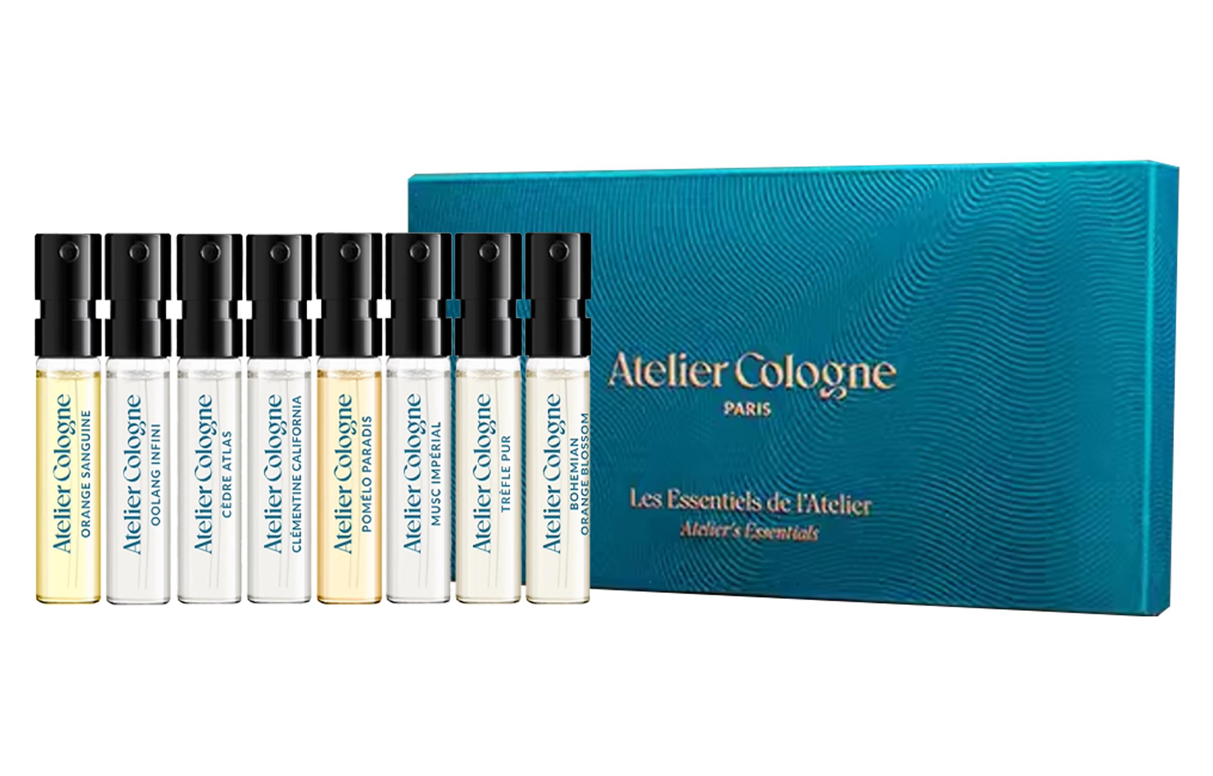 Atelier Cologne Alcohol Collection Wuyi Oolong Red Orange Light Набор пробников туалетной воды, Набор из 8 штук, Упаковка с пробниками 2 мл*8 2ml*8