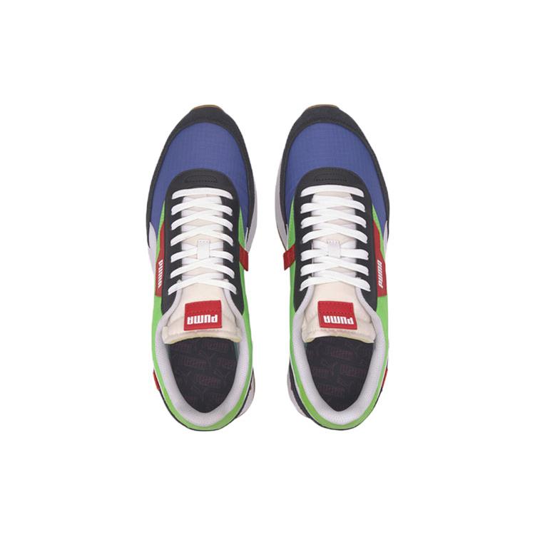Puma Future Rider 'Dazzling Blue' (Unisex) Puma Black / Flourescent Green / Dazzling Blue Casual Shoes 371149 01
