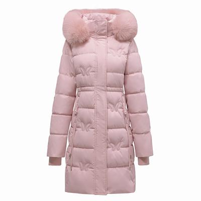 Winter New Korean Version Slim-fitting Padded Jacket Thickened Warm Large Fur Collar Large Size Jacket