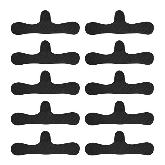 DYS 1/5/10 Pezzi Fodere per Reggiseno in Cotone per Assorbimento del Sudore, Cuscinetti Lavabili Sotto il Seno, Assorbitori di Umidità Riutilizzabili per Seno, Articoli per Sudorazione Donna