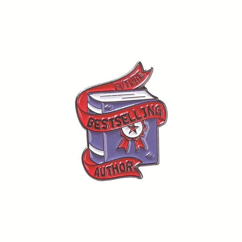 Contemporary Alloy Cat Magic Book Brooch Fashion Pin For Men And Women In Trendy Styles