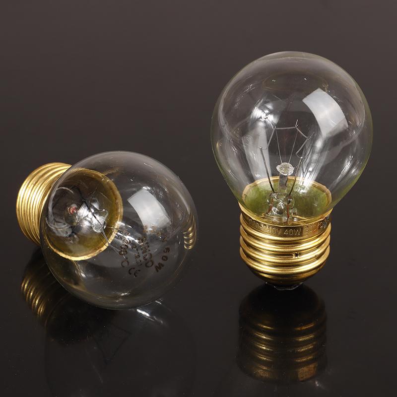 1 Stück 230V E27 300 Grad Hitzebeständige Mikrowellenofenlampe Kocher Beleuchtungslampe 40W 60W Glühbirne