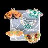 Epoxy Resin Butterfly Pendant Silicone Mould DIY Crafts Jewelry Making Tools